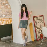 ポッププリントカットデザインネックTシャツ | URBAN CHERRY | 詳細画像41