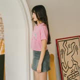 ポッププリントカットデザインネックTシャツ | URBAN CHERRY | 詳細画像9