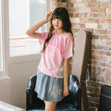 【MELTY BUNNY/メルティバニー】レース切り替えオフショルダーTシャツ | URBAN CHERRY | 詳細画像17
