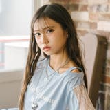 【MELTY BUNNY/メルティバニー】レース切り替えオフショルダーTシャツ | URBAN CHERRY | 詳細画像29