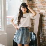 【MELTY BUNNY/メルティバニー】レースドッキングショルダーTシャツ | URBAN CHERRY | 詳細画像12