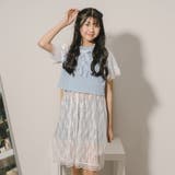 【MELTY BUNNY/メルティバニー】レースドッキングショルダーTシャツ | URBAN CHERRY | 詳細画像27