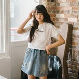 【MELTY BUNNY/メルティバニー】レースドッキングショルダーTシャツ | URBAN CHERRY | 詳細画像4