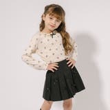 フリルネックリボンプリントトップス | URBAN CHERRY | 詳細画像9