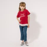 裾フラワーデザインフリルプリントTシャツ | URBAN CHERRY | 詳細画像12 
