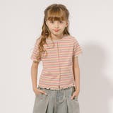 マルチボーダーフロントボタンリブトップス | URBAN CHERRY | 詳細画像16 