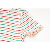 マルチボーダーフロントボタンリブトップス | URBAN CHERRY | 詳細画像23 