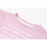 グラデーションフロントロゴプリントオーバーサイズTシャツ | URBAN CHERRY | 詳細画像12 