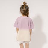 グラデーションフロントロゴプリントオーバーサイズTシャツ | URBAN CHERRY | 詳細画像6 