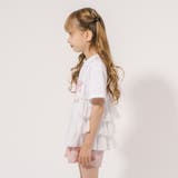 フロントキャットプリントサイドフリルTシャツ | URBAN CHERRY | 詳細画像4 
