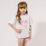 フロントキャットプリントサイドフリルTシャツ | URBAN CHERRY | 詳細画像7 