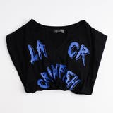 フロントギャザーロゴプリントトップス | URBAN CHERRY | 詳細画像5 