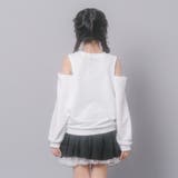 【CHIPIE/シピ】レースリボン刺繍カットショルダートレーナー | URBAN CHERRY | 詳細画像11 