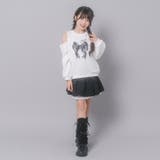 【CHIPIE/シピ】レースリボン刺繍カットショルダートレーナー | URBAN CHERRY | 詳細画像33 