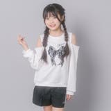 【CHIPIE/シピ】レースリボン刺繍カットショルダートレーナー | URBAN CHERRY | 詳細画像36 