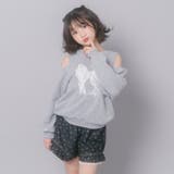 【CHIPIE/シピ】レースリボン刺繍カットショルダートレーナー | URBAN CHERRY | 詳細画像47 