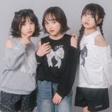 【CHIPIE/シピ】レースリボン刺繍カットショルダートレーナー | URBAN CHERRY | 詳細画像50 