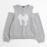 【CHIPIE/シピ】レースリボン刺繍カットショルダートレーナー | URBAN CHERRY | 詳細画像7 