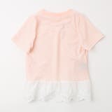 ワンポイントロゴデザインカットワークレーストップス | URBAN CHERRY | 詳細画像6 