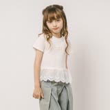 ワンポイントロゴデザインカットワークレーストップス | URBAN CHERRY | 詳細画像9 