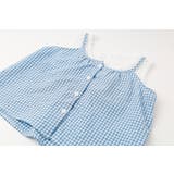 ギンガムチェックフロントリボンノースリーブトップス | URBAN CHERRY | 詳細画像12 