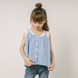 ギンガムチェックフロントリボンノースリーブトップス | URBAN CHERRY | 詳細画像18 