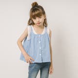 ギンガムチェックフロントリボンノースリーブトップス | URBAN CHERRY | 詳細画像7 