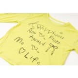 手書ロゴプリントシアーカラートップス | URBAN CHERRY | 詳細画像16 