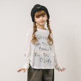 手書ロゴプリントシアーカラートップス | URBAN CHERRY | 詳細画像24 