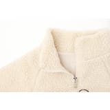 ハートロゴ刺繍スタンドカラーハーフジップトップス | URBAN CHERRY | 詳細画像36