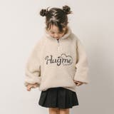 ハートロゴ刺繍スタンドカラーハーフジップトップス | URBAN CHERRY | 詳細画像4