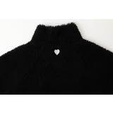 ハートロゴ刺繍スタンドカラーハーフジップトップス | URBAN CHERRY | 詳細画像43