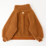 ハートロゴ刺繍スタンドカラーハーフジップトップス | URBAN CHERRY | 詳細画像9