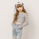 フィンガーホール付きクロップドリブニットトップス | URBAN CHERRY | 詳細画像12