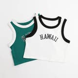 配色パイピングロゴタンクトップ | URBAN CHERRY | 詳細画像3 