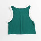 配色パイピングロゴタンクトップ | URBAN CHERRY | 詳細画像7 