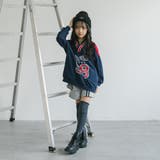 【U.TRACK/ユードットトラック】オーバーサイズVネックロゴトップス | URBAN CHERRY | 詳細画像13