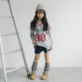 【U.TRACK/ユードットトラック】オーバーサイズVネックロゴトップス | URBAN CHERRY | 詳細画像17