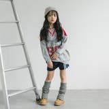 【U.TRACK/ユードットトラック】オーバーサイズVネックロゴトップス | URBAN CHERRY | 詳細画像18