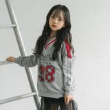 【U.TRACK/ユードットトラック】オーバーサイズVネックロゴトップス | URBAN CHERRY | 詳細画像19