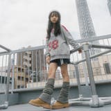 【U.TRACK/ユードットトラック】オーバーサイズVネックロゴトップス | URBAN CHERRY | 詳細画像38