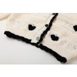 ネックスカラップハートデザインニットカーディガン | URBAN CHERRY | 詳細画像12