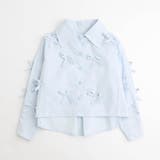 リボンデザインクロップドシャツ | URBAN CHERRY | 詳細画像2