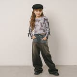 バタフライプリントデザインサイドリボントップス | URBAN CHERRY | 詳細画像3 