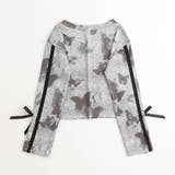 バタフライプリントデザインサイドリボントップス | URBAN CHERRY | 詳細画像4 