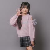 【CHIPIE/シピ】カットショルダーリボン刺繍ニット | URBAN CHERRY | 詳細画像16 