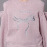 【CHIPIE/シピ】カットショルダーリボン刺繍ニット | URBAN CHERRY | 詳細画像41 