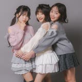 【CHIPIE/シピ】カットショルダーリボン刺繍ニット | URBAN CHERRY | 詳細画像61 