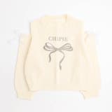 【CHIPIE/シピ】カットショルダーリボン刺繍ニット | URBAN CHERRY | 詳細画像7 