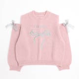 【CHIPIE/シピ】カットショルダーリボン刺繍ニット | URBAN CHERRY | 詳細画像8 